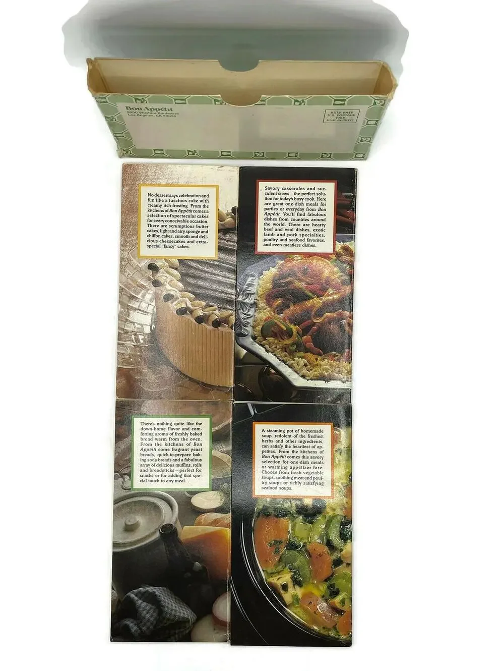 Vintage Bon Appetit Cookbooks: 1980s Home Style Cooking Set